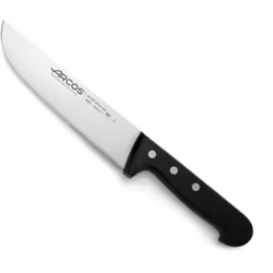 Arcos Couteau de Boucher en Acier Inoxydable Nitrum. Couteau de Cuisine Professionnel pour Viande. Poisson et Légumes. Manche ...