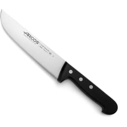 Arcos Couteau de Boucher en Acier Inoxydable Nitrum. Couteau de Cuisine Professionnel pour Viande. Poisson et Légumes. Manche Ergonomique en Polyoxymé