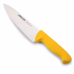 Arcs de couleur - Prof. 292100 en acier inoxydable Nitrum et mango couteau ergonomique en polypropylène avec lame de 20 cm, v ...