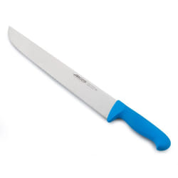 Arcos Séries 2900 - Couteau de Poissonnier Couteau de Poisson - Lame Acier Inoxydable Nitrum 350 mm - Manche Polypropylène Couleur Bleu
