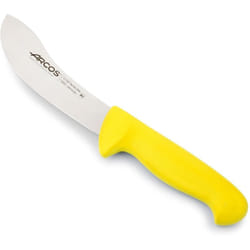 Arcos Couteau à Dépecer Lame Acier Inoxydable 160 mm. Manche Ergonomique Polypropylène. Série 2900. Couleur Jaune. Différentes Couleurs Disponibles