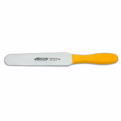 Arcos Séries 2900 - Spatule da Cuisine - Lame Acier Inoxydable Nitrum 200 mm - Manche Polypropylène Couleur Jaune