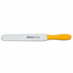 Arcos Séries 2900 - Spatule da Cuisine - Lame Acier Inoxydable Nitrum 250 mm - Manche Polypropylène Couleur Jaune