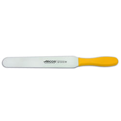 Arcos Séries 2900 - Spatule da Cuisine - Lame Acier Inoxydable Nitrum 250 mm - Manche Polypropylène Couleur Jaune