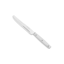 Couteau à dessert Arcos de Mesa 370600 monobloc d'une pièce d'acier inoxydable et lame de 11 cm dans une boîte.