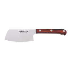 ARCOS Couteau à Steak en Acier Inoxydable Nitrum avec Lame de 90 mm – Idéal pour Couper les Filets et la Viande Grillée – Boi ...