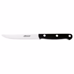 ARCOS Couteaux de Table – Couteau à Steak en Acier Inoxydable Nitrum – Manche en Polyoxyméthylène, Idéal pour Couper la Viand ...