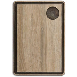 Planche assiette Café Gourmand décors bois 330 x 230 mm ARCOS