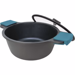 Arcos Série Thera  Casserole Anti-adhésive 24 cm et 4L  Aluminium Coulé  Compatible tous feux  Poignées silicone  Économie d' ...