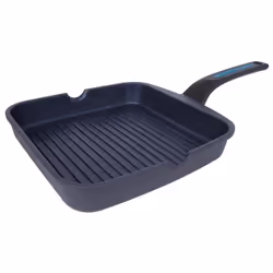 Arcos Série Thera Poêle Grill Anti-adhésive 28x28 cm Aluminium Coulé Compatible tous feux Manches ergonomiques Économie ...