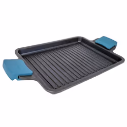 Arcos Série Thera Poêle Grill Anti-adhésive 34x26 cm Aluminium Coulé Compatible tous feux Manches ergonomiques Économie ...