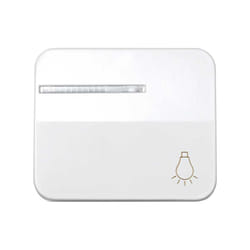 Simon 75016-30 Plaque de commutation et obturateur Blanc