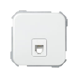 Simon 31480-30 prise de courant RJ-11 Blanc