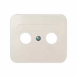 Simon 75053-31, Ivoire, Thermoplastique, Simon 75, TV / FM, IP20, CE