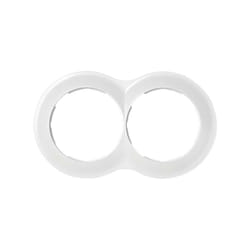 Simon 88620-30 Plaque de commutation et obturateur Blanc