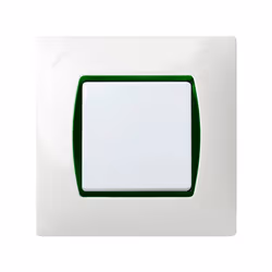 Simon 27905-32 Plaque de commutation et obturateur Vert