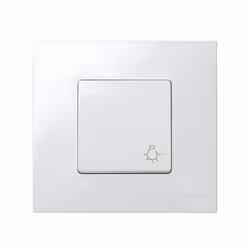 Simon 27151-65 interrupteur d'éclairage Blanc