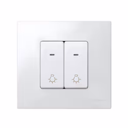 Simon 27161-64 interrupteur d'éclairage Blanc