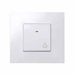 Simon 27161-65 interrupteur d'éclairage Blanc