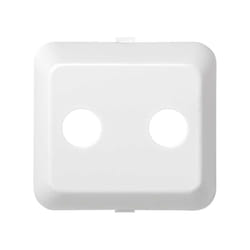 Simon 73053-30 Plaque de commutation et obturateur Blanc