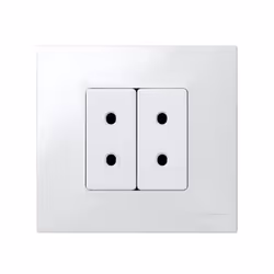 Simon 27431-64 prise de courant Blanc