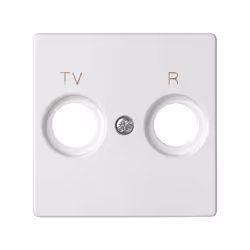 Simon 82053-30, Blanc, Plastique, Simon 82, TV / FM, IP20, CE