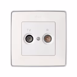Simon 82053-30 Plaque de commutation et obturateur Blanc