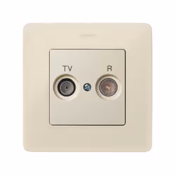 Simon 82053-31 Plaque de commutation et obturateur Ivoire