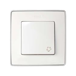 Simon 82017-30 Plaque de commutation et obturateur Blanc