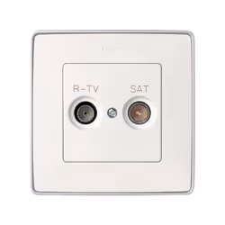 Simon 82097-30 Plaque de commutation et obturateur Blanc