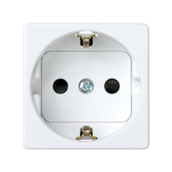 Simon 27432-65 prise de courant Type F Blanc