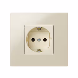 Simon 27472-62 prise de courant Type F Ivoire
