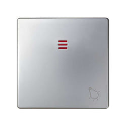 Simon 82016-33 Plaque de commutation et obturateur Aluminium
