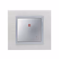 Simon 82016-33 Plaque de commutation et obturateur Aluminium