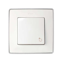 Simon 82018-30 Plaque de commutation et obturateur Blanc