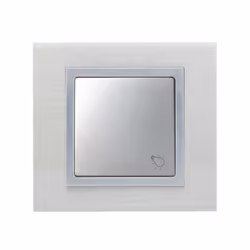 Simon 82018-33 Plaque de commutation et obturateur Aluminium