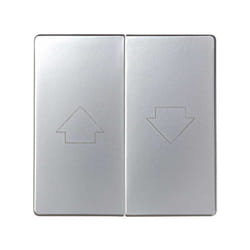 Simon 82028-33 interrupteur d'éclairage Plastique Aluminium
