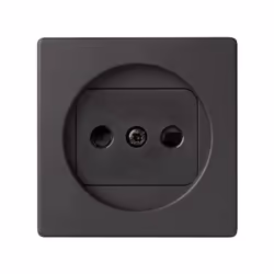 Simon 82040-38, Graphite, Plastique, Simon 82, Type F, IP20, CE
