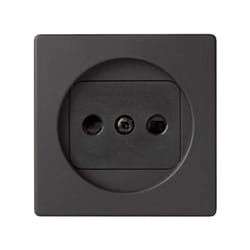 Simon 82040-38 Plaque de commutation et obturateur Graphite