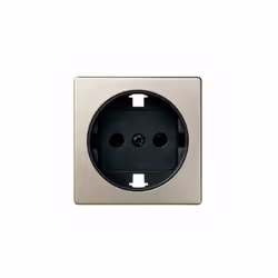 Simon 82041-34, Champagne, Plastique, Simon 82, Type F, IP21, CE