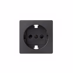 Simon 82041-38, Graphite, Plastique, Simon 82, Type F, IP21, CE