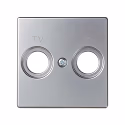 Simon 82053-33, Aluminium, Plastique, Simon 82, TV / FM, IP20, CE