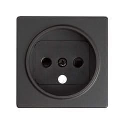Simon 82068-38 Plaque de commutation et obturateur Graphite