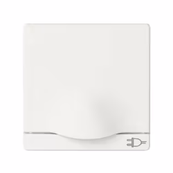 Simon 82090-30, Blanc, Plastique, Simon 82, Type F, IP21, CE