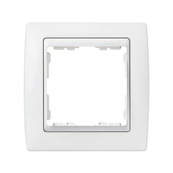 Simon 82610-30 Plaque de commutation et obturateur Blanc