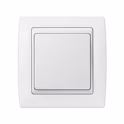 Simon 82610-30 Plaque de commutation et obturateur Blanc