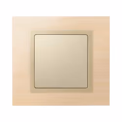 Simon 82800-34 Plaque de commutation et obturateur Champagne