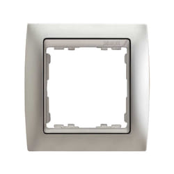 Simon 82914-33 Plaque de commutation et obturateur Aluminium