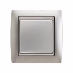 Simon 82914-33 Plaque de commutation et obturateur Aluminium