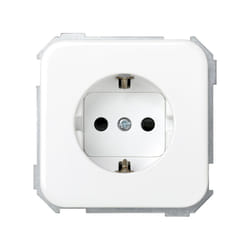Simon 31432-60 prise de courant Type F Blanc